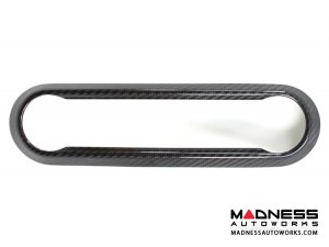 Alfa Romeo Giulia Air Conditioning Dash Bezel - Carbon Fiber - Pre '20 - RHD
